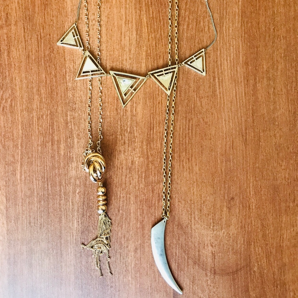 ‼️LAST CALL‼️ Set of 3 Gold Necklaces